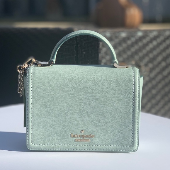 Kate Spade Misty Mint Maisie Patterson Drive Bag - Picture 4 of 8